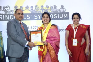 Banglore sahodaya champion educator award(Ms Tharunnya M A_Guru Samman)