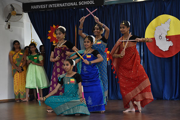 Karnataka Rajyotsava Celebration - Harvest International School